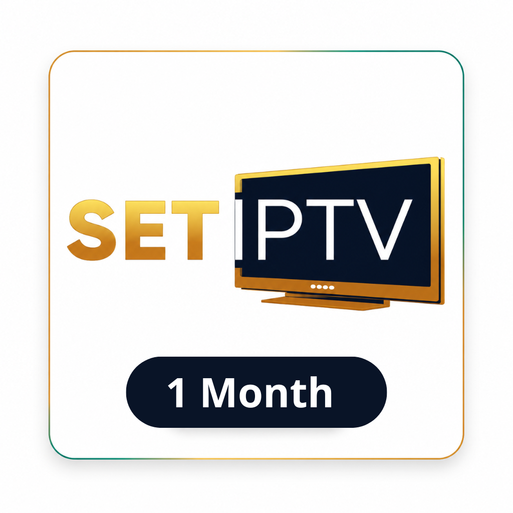SET IPTV Player British IPTV Subscription 1 Month