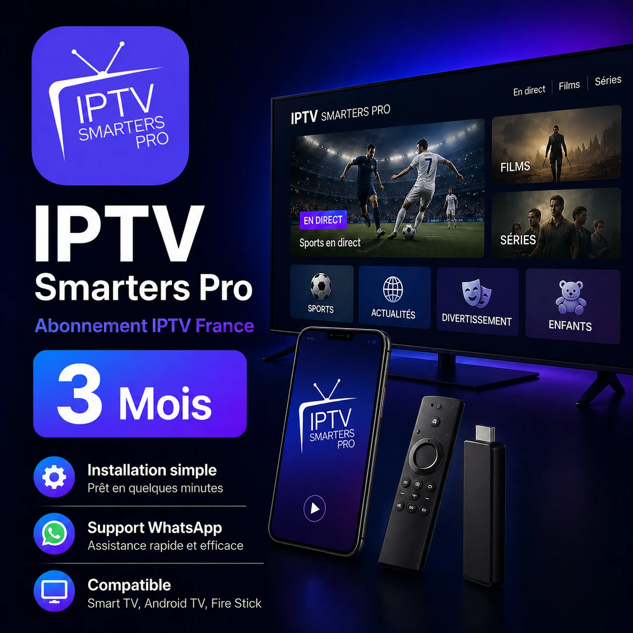 IPTV Smarters Pro British IPTV Subscription 3 Months - Image 2
